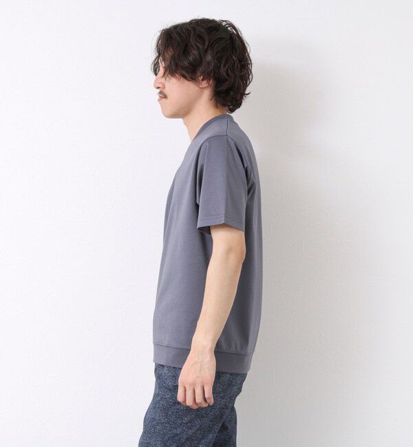 NOLLEY'S goodman「《ビジカジ対応》シルケットスムース Vネック ドレスTシャツ 25SS」|Tシャツ・カットソー|