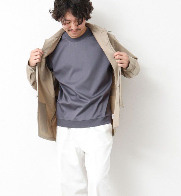 NOLLEY'S goodman「《ビジカジ対応》シルケットスムースドレスTシャツ 25SS」|Tシャツ・カットソー|