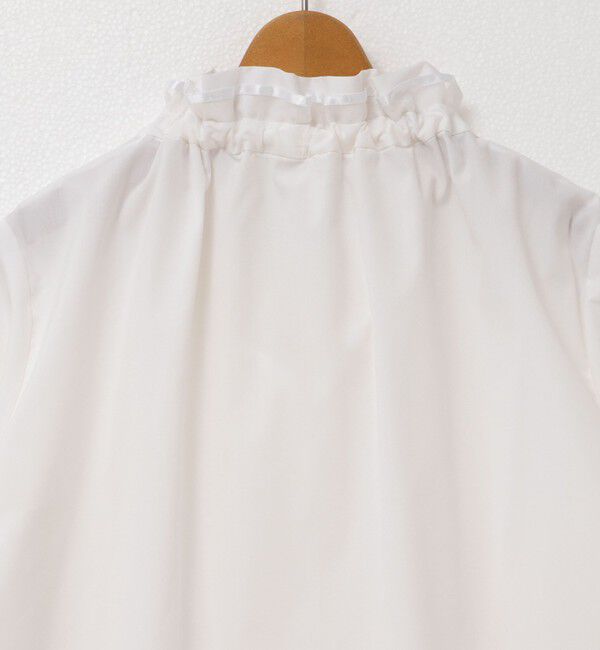 NOLLEY'S「衿フリルリボンブラウス」|シャツ・ブラウス|