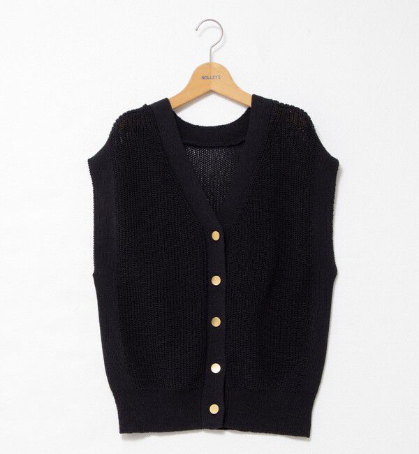 NOLLEY'S「《アンサンブル対応》《手洗い可能》ペーパーヤーン2WAYベスト」|ベスト・ジレ|