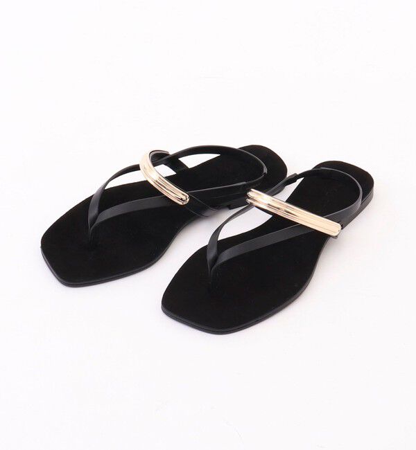 NOLLEY'S sophi「【LAOCOONTE/ ラオコンテ】Ava Suede Squareサンダル」|サンダル|