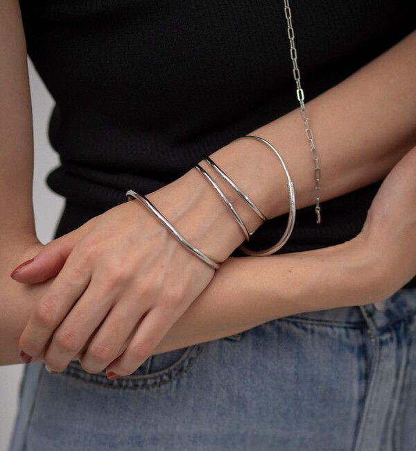 grace grace「【grace grace/グラスグラス】2ラインブレスレット」|ブレスレット・バングル|