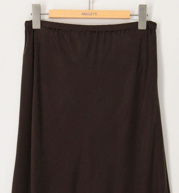 NOLLEY'S「《セットアップ対応》高機能 フィブリルサテンバイヤススカート」|スカート|