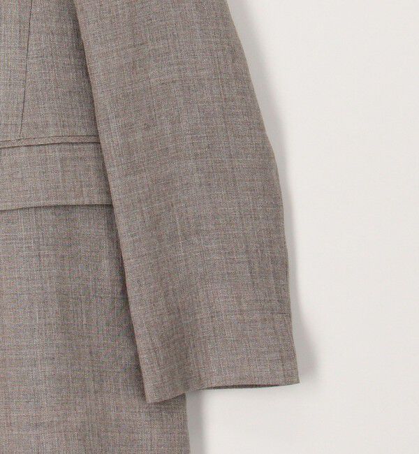 NOLLEY'S「ウォッシャブルラミーシャンブレーダブルジャケット」|テーラードジャケット|