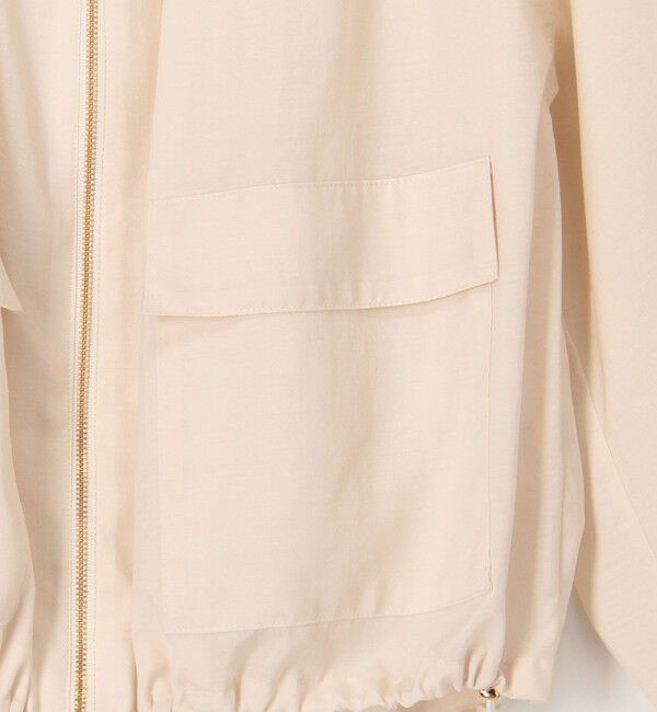 NOLLEY'S「ウォッシャブルブライトローンショートブルゾン」|ブルゾン・スタジャン|