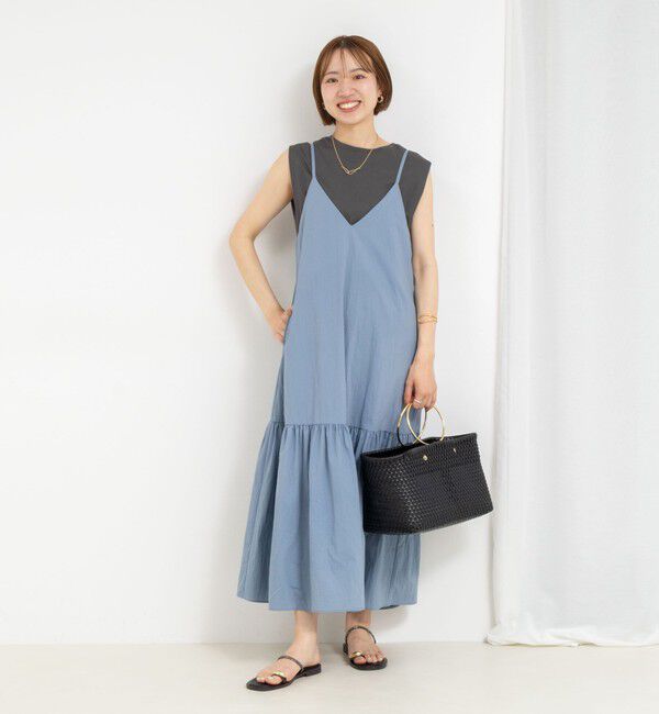 NOLLEY'S「高機能 LA＋スムースタックノースリーブカットソー」|Tシャツ・カットソー|