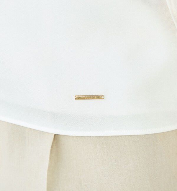 NOLLEY'S「オトナサテン半袖Tブラウス」|シャツ・ブラウス|