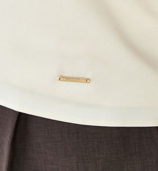 NOLLEY'S「オトナサテン半袖Tブラウス」|シャツ・ブラウス|