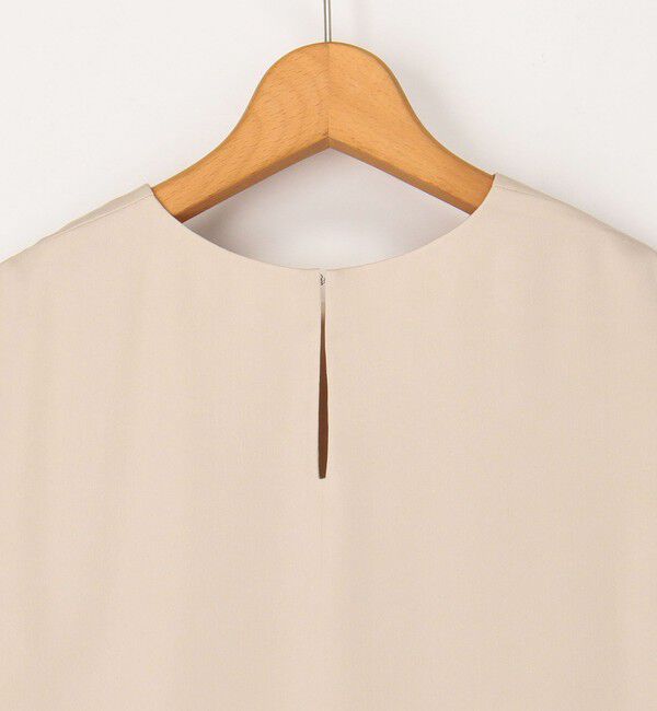 NOLLEY'S「オトナサテン半袖Tブラウス」|シャツ・ブラウス|