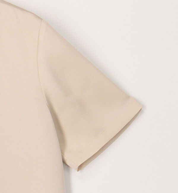 NOLLEY'S「オトナサテン半袖Tブラウス」|シャツ・ブラウス|