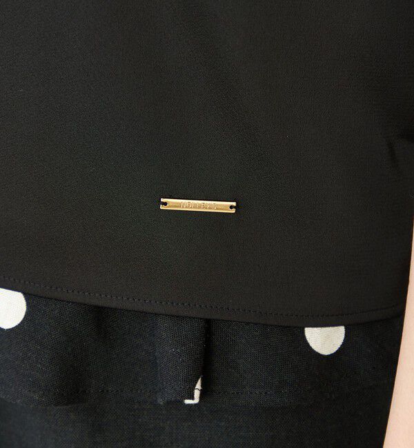 NOLLEY'S「オトナサテン半袖Tブラウス」|シャツ・ブラウス|