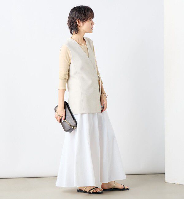 NOLLEY'S sophi「ウォッシャブルドライライトジレ」|ベスト・ジレ|