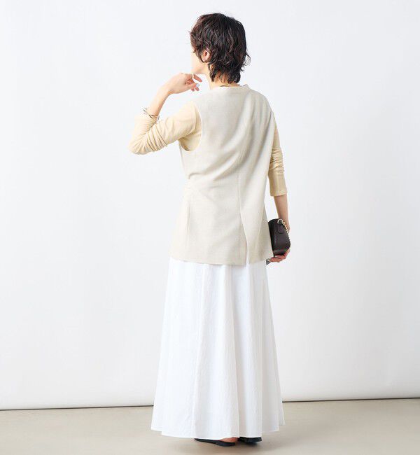 NOLLEY'S sophi「ウォッシャブルドライライトジレ」|ベスト・ジレ|