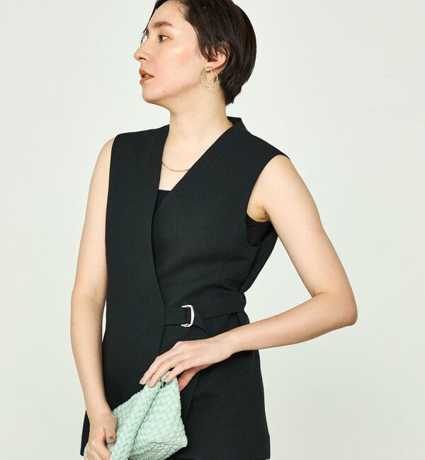 NOLLEY'S sophi「ウォッシャブルドライライトジレ」|ベスト・ジレ|