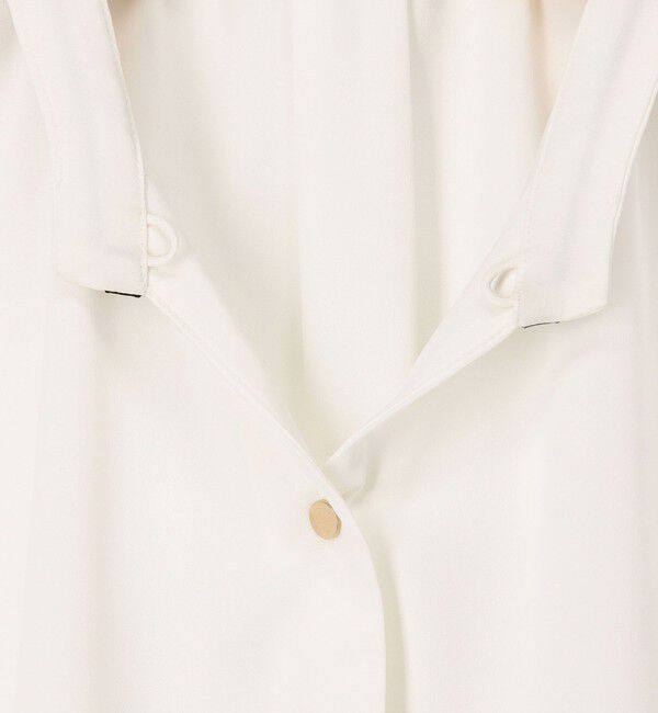 NOLLEY'S sophi「ペプラムリボンフレンチスリーブブラウス」|シャツ・ブラウス|