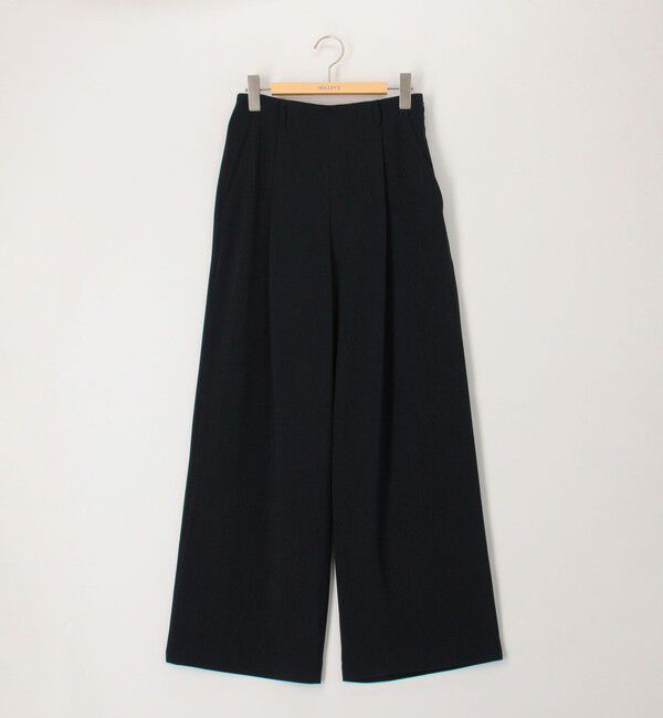 NOLLEY'S「《セットアップ対応》ウォッシャブル麻調タックワイドパンツ」|その他|