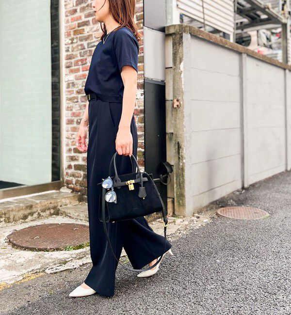 NOLLEY'S sophi「ウォッシャブル強撚ツイルワイドパンツ」|その他|