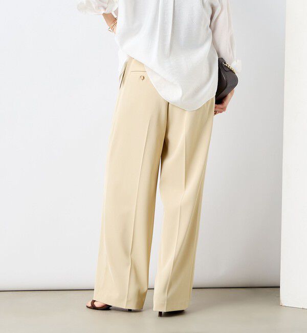 NOLLEY'S sophi「ウォッシャブル強撚ツイルワイドパンツ」|その他|