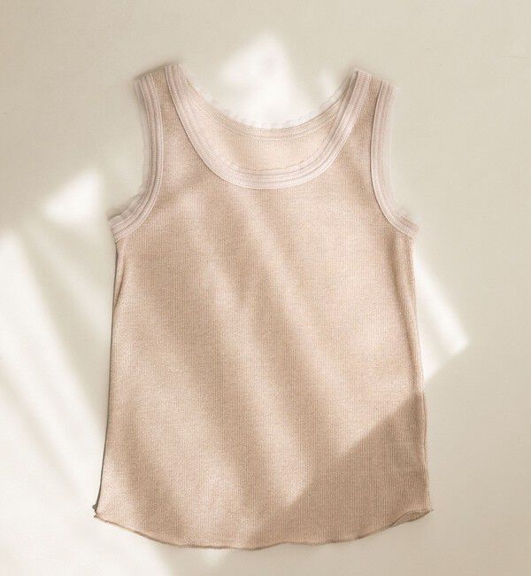 NOLLEY'S「ラメリブタンクトップ」|タンクトップ|