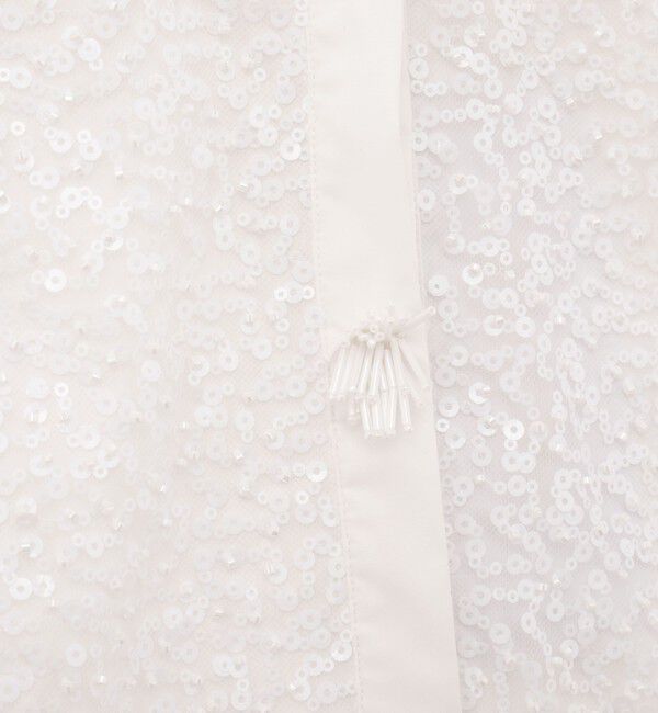 NOLLEY'S「【MARILYN MOON/マリリーンムーン】フリンジビーズモチーフハーフスリーブブラウス」|シャツ・ブラウス|