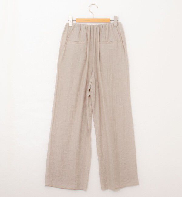 NOLLEY'S「◇【WEB限定】《セットアップ対応》ジュピターインゴムイージーワイドパンツ」|その他|