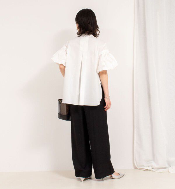 NOLLEY'S「◇【WEB限定】《セットアップ対応》ジュピターインゴムイージーワイドパンツ」|その他|