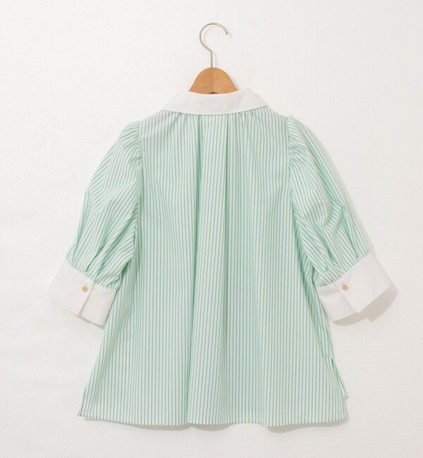 NOLLEY'S「パフスリーブ半袖シャツブラウス」|シャツ・ブラウス|