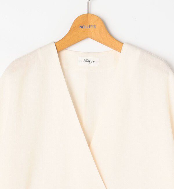 NOLLEY'S「ヴィンテージメッシュ半袖カーディガン」|カーディガン|