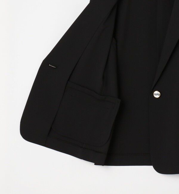 NOLLEY'S sophi「《セットアップ対応》ウォッシャブルツイル半袖ジャケット」|テーラードジャケット|