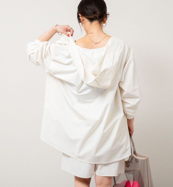 NOLLEY'S「《高機能/セットアップ対応》ウォッシャブルラッシュガードフーディー」|ブルゾン・スタジャン|