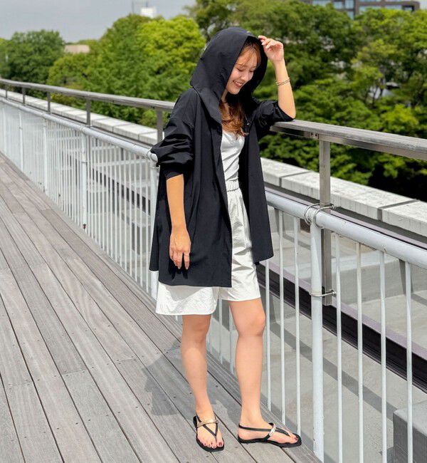 NOLLEY'S「《高機能/セットアップ対応》ウォッシャブルラッシュガードフーディー」|ブルゾン・スタジャン|