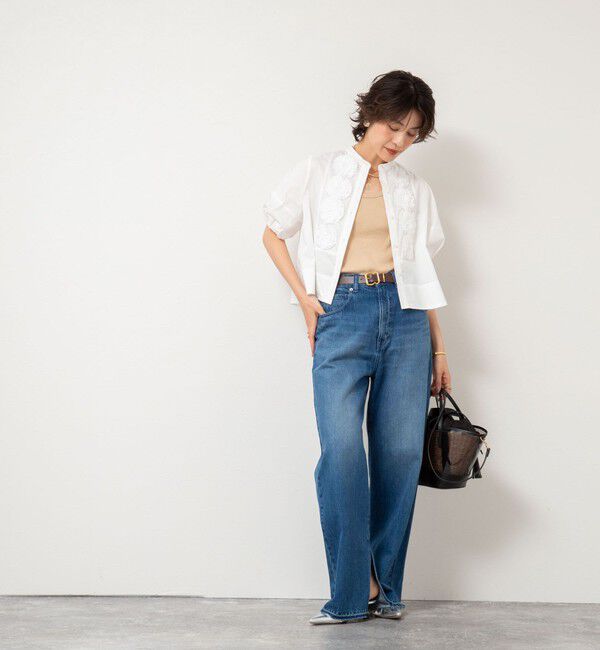 NOLLEY'S「【MARILYN MOON/マリリーンムーン】ドラマティックタックモチーフブラウス」|シャツ・ブラウス|