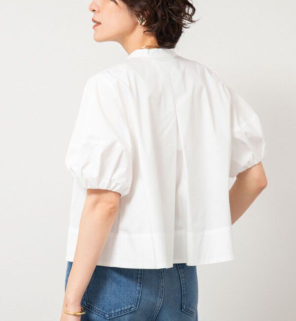 NOLLEY'S「【MARILYN MOON/マリリーンムーン】ドラマティックタックモチーフブラウス」|シャツ・ブラウス|