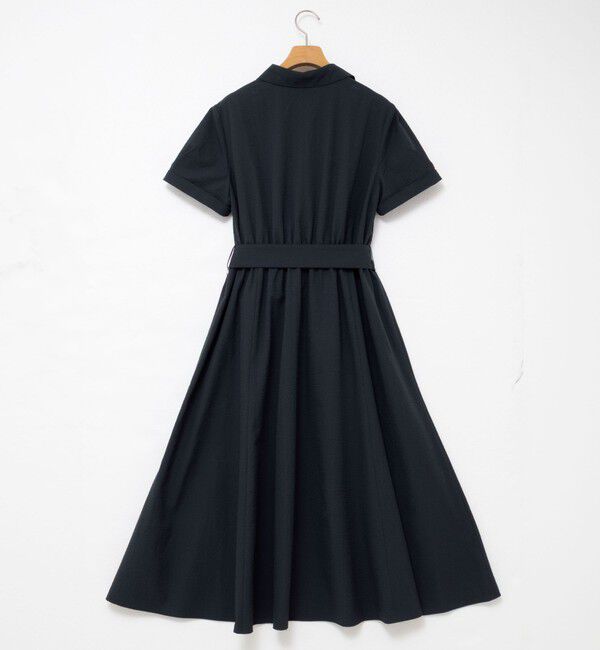 NOLLEY'S sophi「ウォッシャブルサッカーシャツワンピース」|ワンピース|