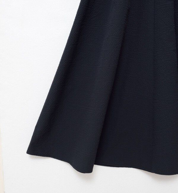 NOLLEY'S sophi「ウォッシャブルサッカーシャツワンピース」|ワンピース|