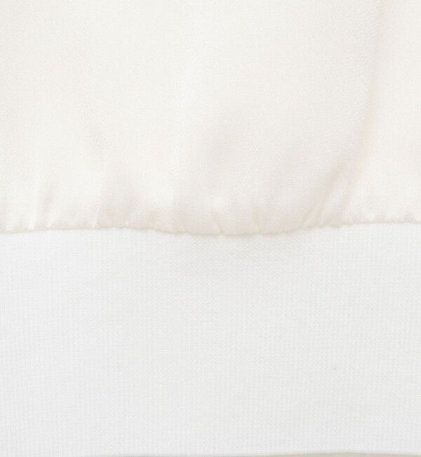 NOLLEY'S「裾リブサテンシフォンフレンチシャツ」|シャツ・ブラウス|