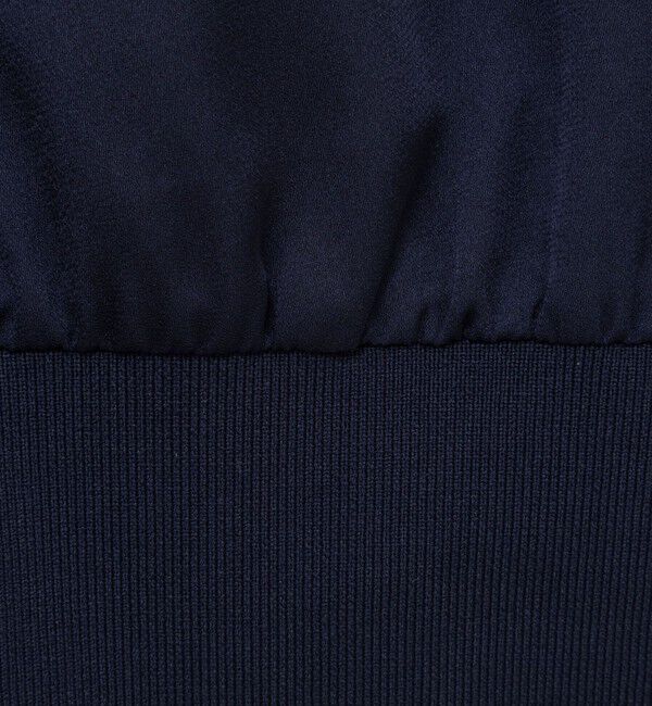 NOLLEY'S「裾リブサテンシフォンフレンチシャツ」|シャツ・ブラウス|