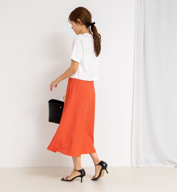 NOLLEY'S sophi「ウォッシャブル麻調フレアスカート」|フレア|
