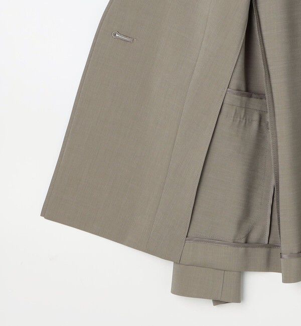 NOLLEY'S sophi「《セットアップ対応》ウォッシャブルファンクショナルツイルノーカラージャケット」|ノーカラージャケット|