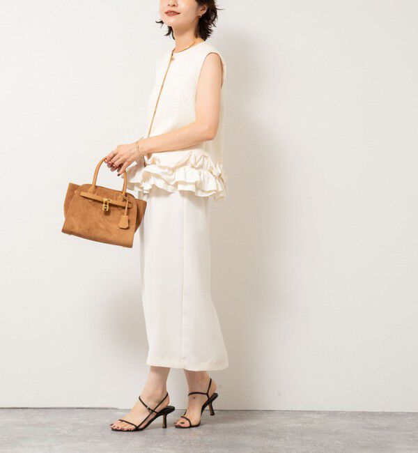 NOLLEY'S sophi「マトラッセ裾フリルジレ」|ベスト・ジレ|