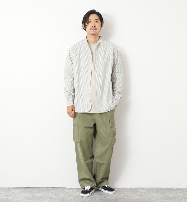 NOLLEY'S goodman「【DANTON/ダントン】DT-B0280 OXP BAND COLLAR SHIRT 25AW」|シャツ・ブラウス|