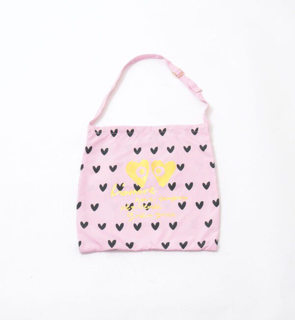 grace grace「【grace grace/グラスグラス】ハートアイサブバッグ」|エコバッグ|