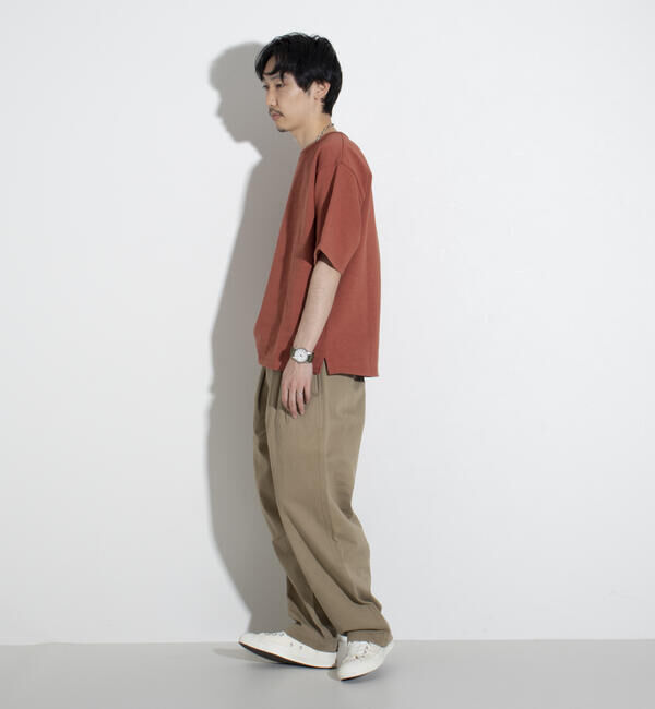 GLOSTER「【GLOSTER/グロスター】ヘビーウェイトスラブＴシャツ ビッグシルエット/マックスウェイト」|Tシャツ・カットソー|