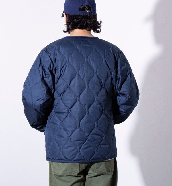 GLOSTER「【TAION/タイオン】GLOSTER別注 ミリタリーライナージャケット ノーカラーMA-1 M65」|ダウン|