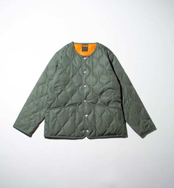 GLOSTER「【TAION/タイオン】GLOSTER別注 ミリタリーライナージャケット ノーカラーMA-1 M65」|ダウン|