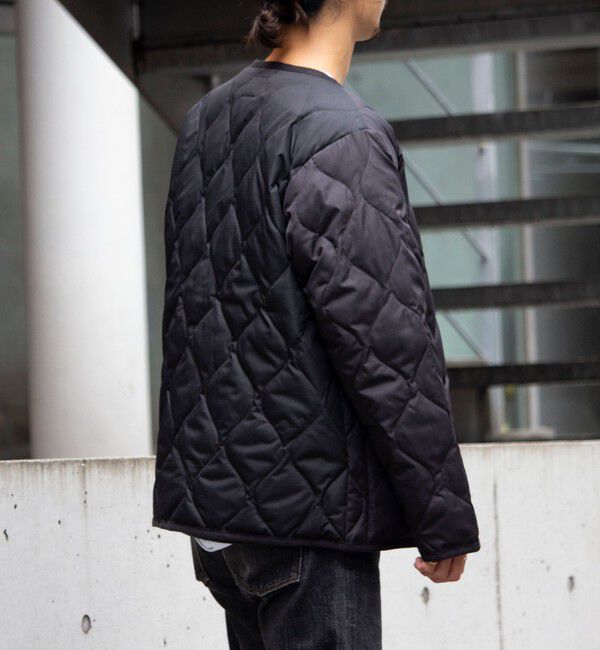 GLOSTER「【TAION/タイオン】GLOSTER別注 ミリタリーライナージャケット ノーカラーMA-1 M65」|ダウン|