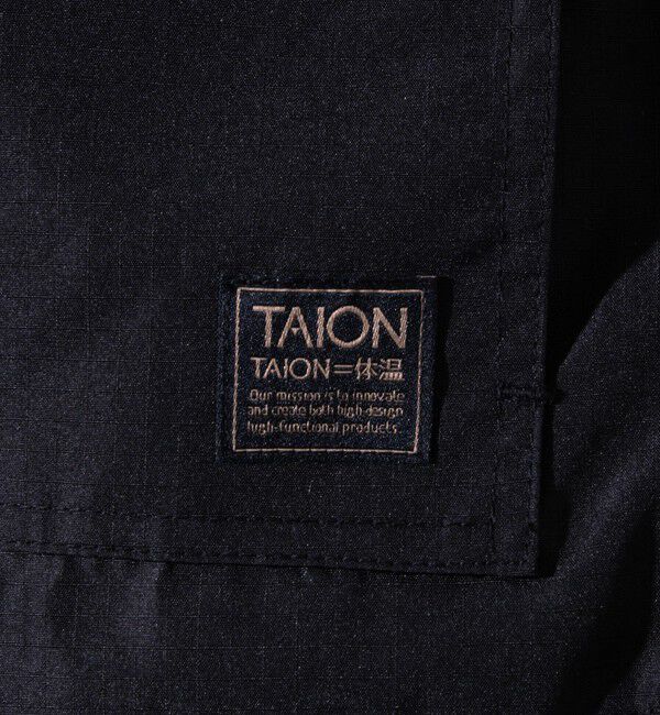 GLOSTER「【TAION/タイオン】ミリタリー Ripstop  リバーシブル Vネック Zip カーディガン」|ブルゾン・スタジャン|