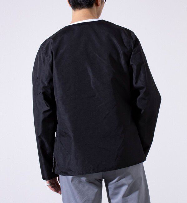 GLOSTER「【TAION/タイオン】ミリタリー Ripstop  リバーシブル Vネック Zip カーディガン」|ブルゾン・スタジャン|