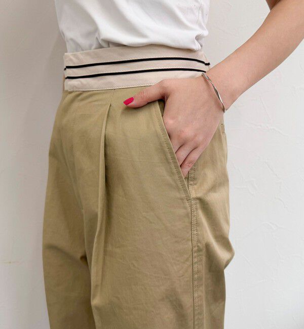 fredy emue「チノマーベルトパンツ」|チノ|