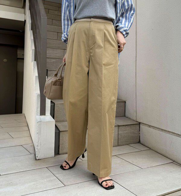 fredy emue「チノマーベルトパンツ」|チノ|